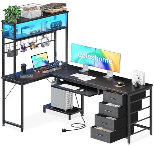 good corner l shaped gaming desk uk