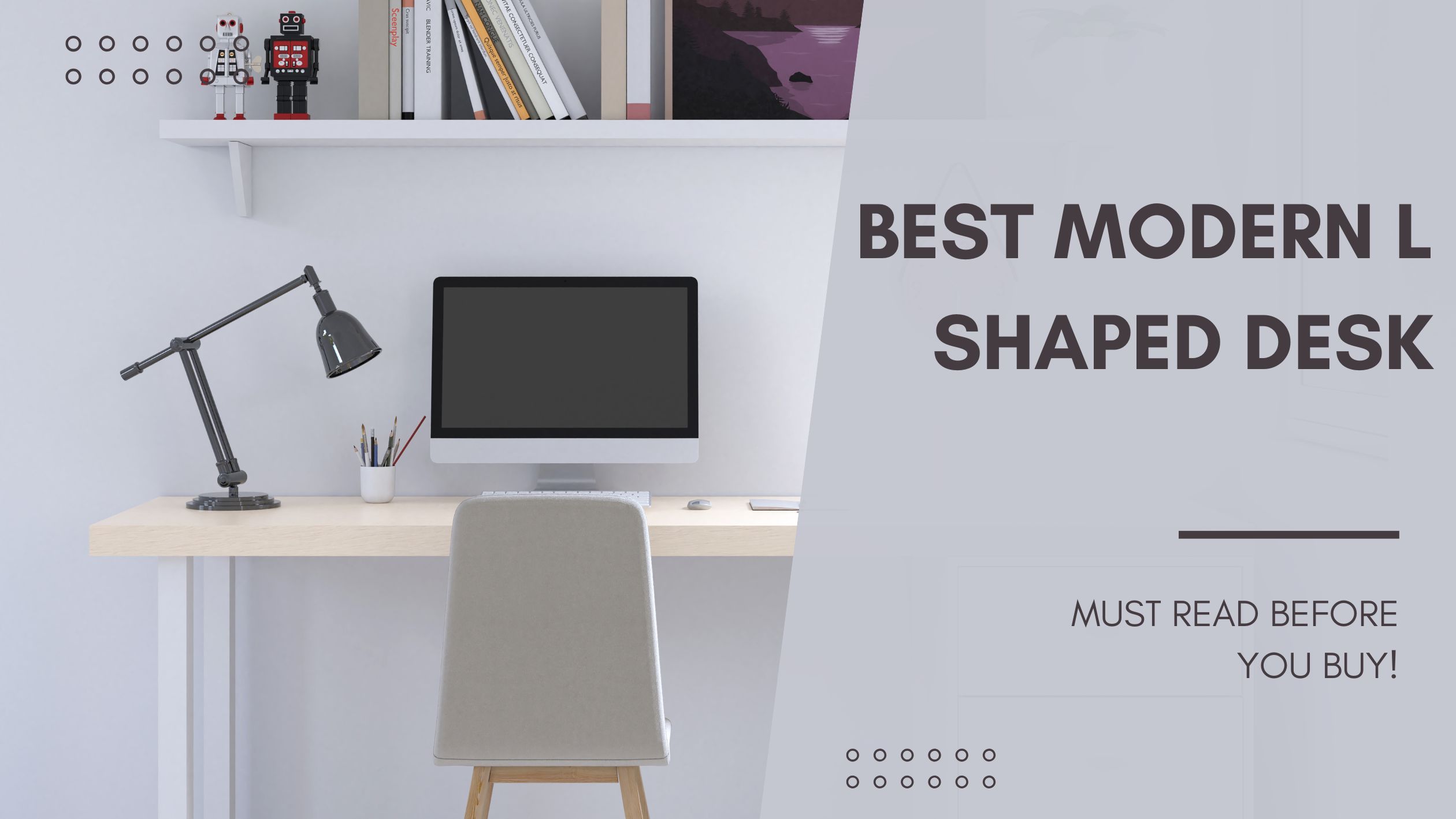 best modern l shaped desk