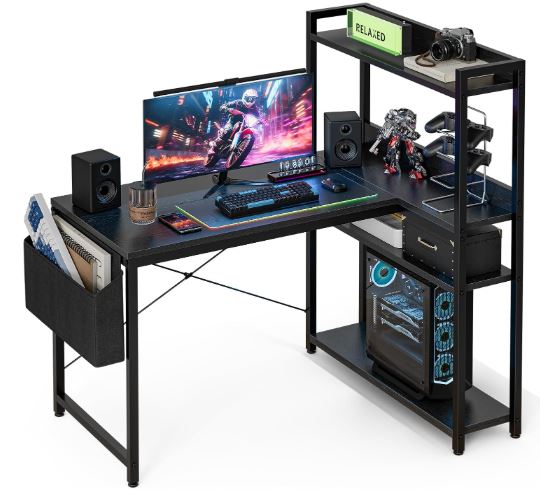 gaminggo spacious budget gaming desk